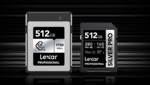 Lexar Professional CFexpress Type B Silver Series and Silver Pro SDXC UHS-II Cards Now Available