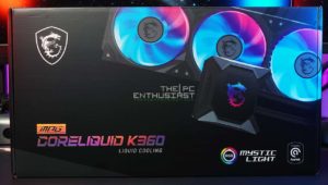 MSI MPG CoreLiquid K360 AIO Liquid CPU Cooler Review