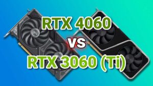 nvidia geforce rtx 4060 vs 3060 and 2060 ti GPUs