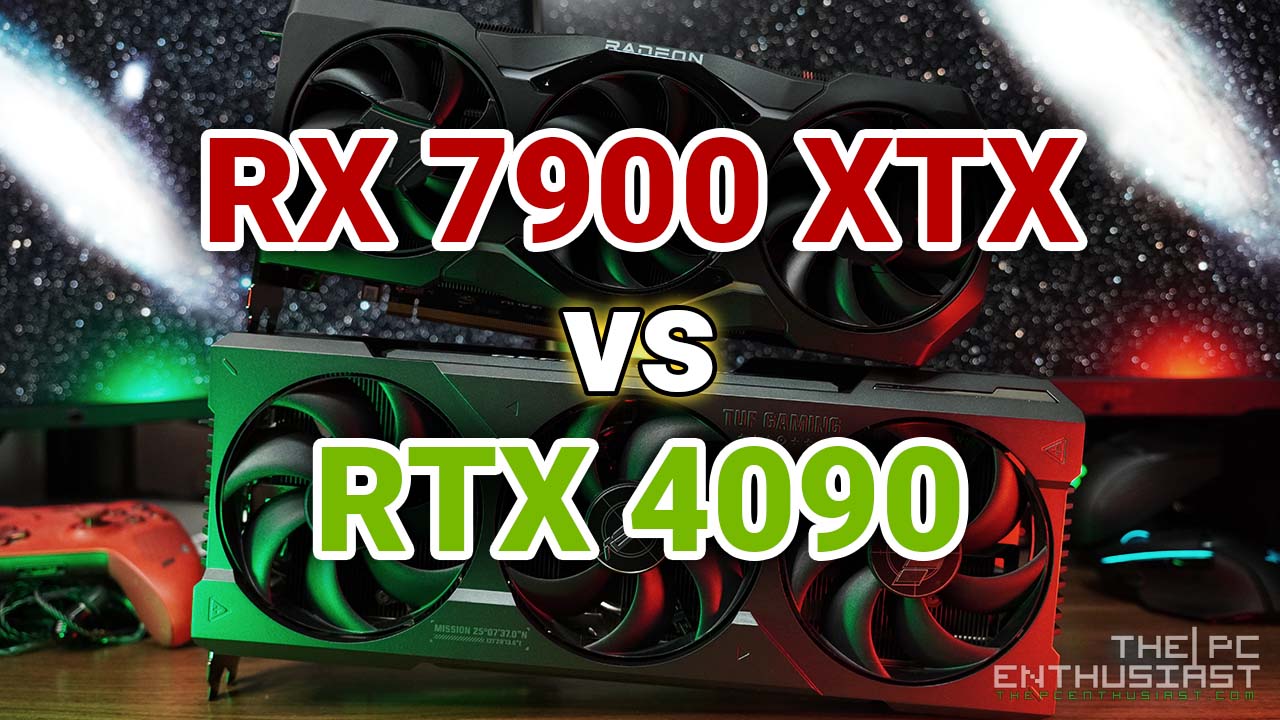 radeon rx 7900 xtx vs rtx 4090 gpu